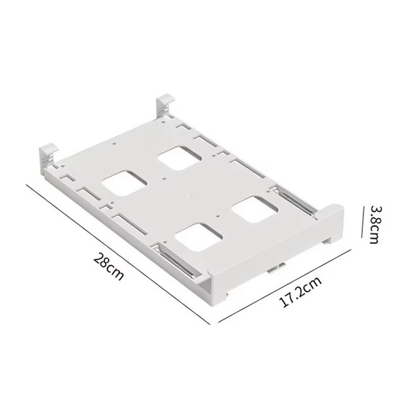 Cajón de almacenamiento para refrigerador, diseñado para optimizar el espacio, organizar latas y botellas de manera eficiente. Con un diseño futurista y modular, adaptándose al estilo de vida moderno con un toque minimalista.